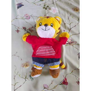 Hand Puppet Shimajiro Tiger ตุ๊กตาหุ่นมือ เสือชิมาจิโร่​ Shimajiro