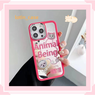 🎁ส่งของขวัญ🎁เคสไอโฟน สำหรับ 11 13 for iPhone Case 14 12 Pro Max น่ารัก น่าสนใจ สัตว์ กันกระแทก ปกป้อง เคสโทรศัพท์