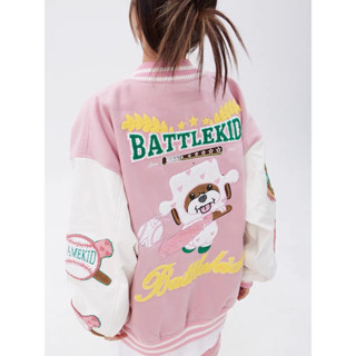 เสื้อแจ็คเก็ตแขนยาว battlekid varsity