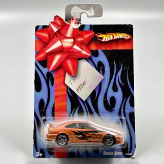 Hotwheels | Honda Civic SI (07 Happy Brithday) ล้อยาง สเกล 1:64