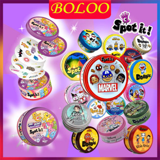 Dobble Card Game Spot It Potte เกมกระดาน 2 ถึง  8 คน สําหรับครอบครัว คลาสสิก จับคู่เกม ของเล่น