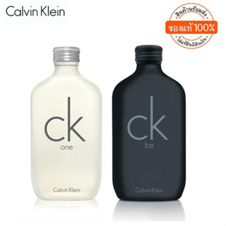 ⚡พร้อมส่ง⚡ Calvin Klein CK ONE/CK BE EDT 100ml น้ำหอมซีเคสำหรับทั้งชายและหญิง รับประกันแท้100% กลิ่นหอมติดทนนาน 24 ชม.