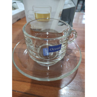 ชุดแก้วกาแฟ ( 2ชุด/แพ็ค) ยี่ห้อ OCEAN ของแท้ 100% รุ่น STACK TEA SET***ส่งด่วนเคอรี่