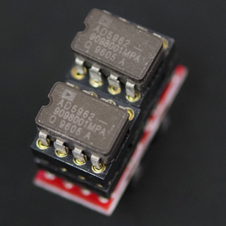 Single OP-AMP ออปแอมป์ AD5962-9098001MPA ตัวถังเซรามิค (ขายเป็นเซ็ต ออปแอมป์2ตัว+ตัวแปลงSingleเป็นDual) เสียงเทพ