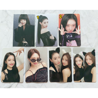 การ์ด ของแท้ จาก CD อัลบั้ม ITZY - CHESHIRE Album ของแท้ พร้อมส่ง Kpop Card