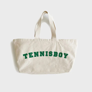 (พร้อมส่ง 2 สี)🍿กระเป๋าผ้า Tennis boy