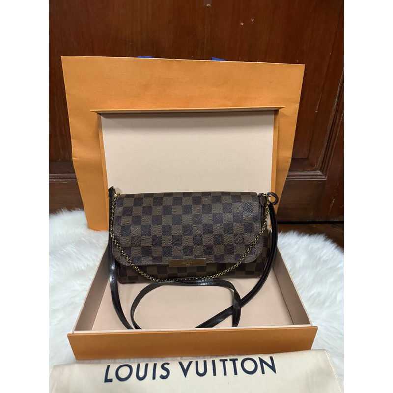 LV favorite mm dc 16 สภาพสวย ขอบมุมดี