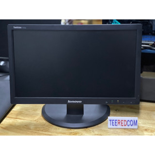 จอคอม Lenovo Monitor ThinkVision E1922swD VGA 18.5 นิ้ว LED แถมสาย สภาพดี ใช้งานปกติ