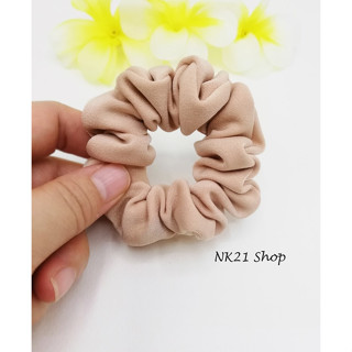 NK21 โดนัทรัดผม ไซส์มินิ หนังยางรัดผม  Mini Scrunchies,Scrunchies,Scrunchy,Hair accessories