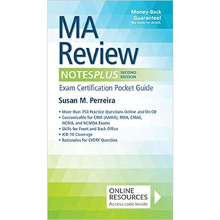 Ma Review Notesplus: Exam Certification Pocket Guide (Paperback) ISBN:9780803640344