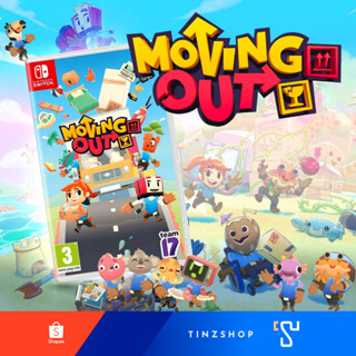 [เกมใหม่พร้อมส่ง] Nintendo Switch Game Moving Out 2 / Zone EU English เกมนินเทนโด้ เกมพรีออเดอร์