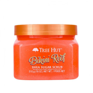 TREE HUT Bikini Reef Shea Sugar Scrub สครับน้ำตาล ขัดผิว กลิ่น บิกินี รีฟ (510g)