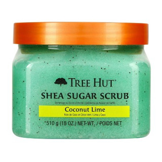 TREE HUT Shea Sugar Scrub Coconut Lime ทรีฮัท เชีย ชูการ์ สครับ โคโคนัท ไลม (510g)