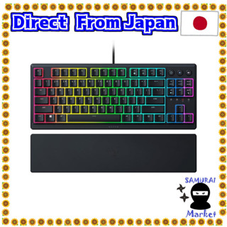 【Direct From Japan】 Razer Razor ORNATA V3 Tenkeyless Mecha Mecha Mecha -Membrence Witch Equipped with Mecha / Membrence Witch Equipped with Thin Koleless Thin Thin Wired Keyboard Roped Roofile Backlight Lighten Media Key UV Court Key Cap CHROMA RGB Writin