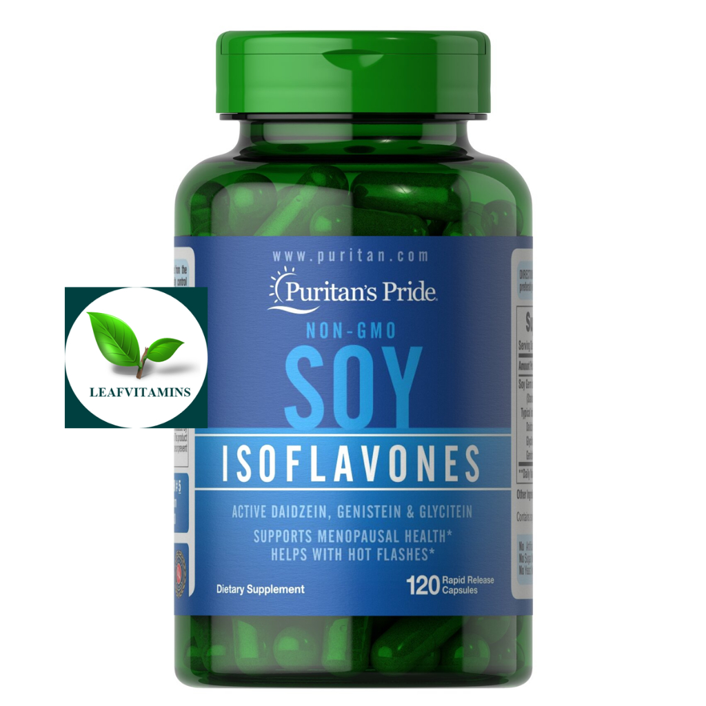 Puritan's Pride Non-GMO Soy Isoflavones 750 mg / 120 Capsules