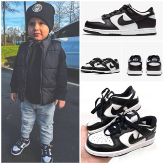 รองเท้า Dunk Low Panda Kids ขาวดำ สุดเท่ห์ 1:1