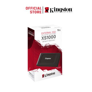 [โปร 9.9] Kingston XS1000 External SSD ความเร็ว 1,050Mb/s1 ไดร์ฟต่อพ่วง USB 3.2 Gen 2 ความจุ 1TB / 2TB (SXS1000)