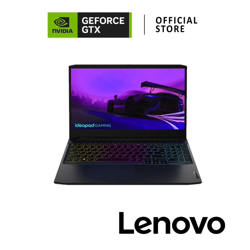 LENOVO IDEAPAD GAMING 3 / NVIDIA GEFORCE GTX 1650 / INTEL CORE I5-11320H (15IHU6-82K1019LTA) Black