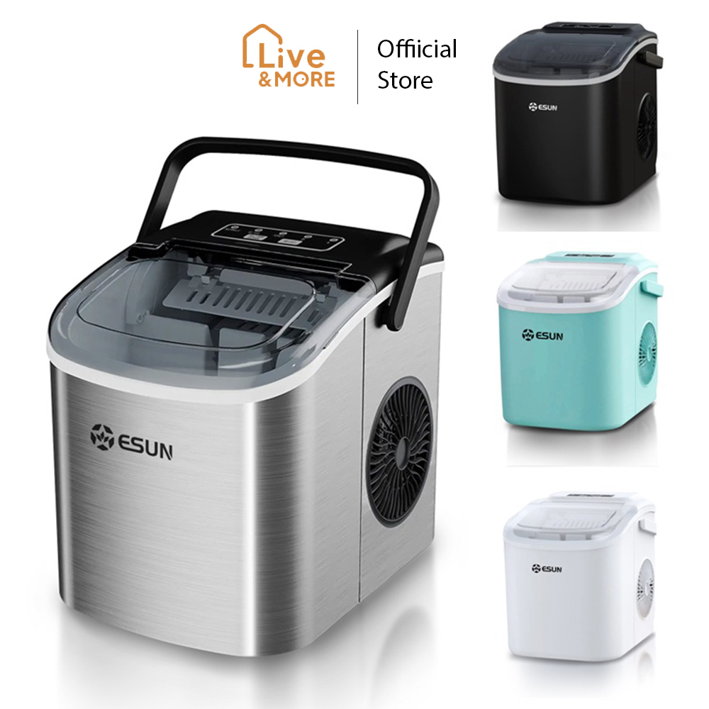 [รับประกันศูนย์ 1 ปี] Esun เครื่องทำน้ำแข็ง Ice Maker รุ่น EIM-17 (สินค้าพร้อมส่ง)