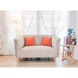 โซฟา รุ่นเอเทอร์ ขนาด 150ซม ผ้ากำมะหยี่ขนสั้น ในกรุงเทพปริมณ…