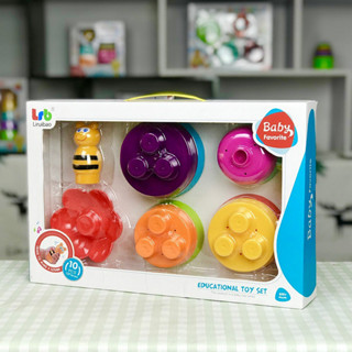 ของเล่นรูปผึ้งเรียงซ้อน ของเล่นตัวต่อ สำหรับเด็ก เสริมพมนาการ DC-CT-99