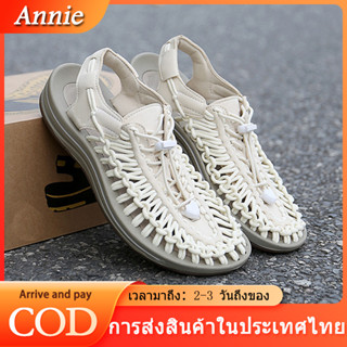 👉 COD รองเท้า ทอรองเท้า แตะ รัด ส้น สไตล์ Sandals ชาย หญิง （สีต่างๆ）รองเท้าชายหาด【🚚 จัดส่งรวดเร็วราคาถูก 】