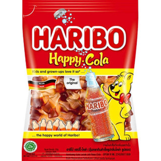 ⚡️พร้อมส่ง‼️ นำเข้าจากเยอรมัน🇩🇪 Haribo happy cola200g. ฮาริโบเยลลี่ โคล่า วุ้นเจลาตินสำเร็จรูปกลิ่นโคล่า