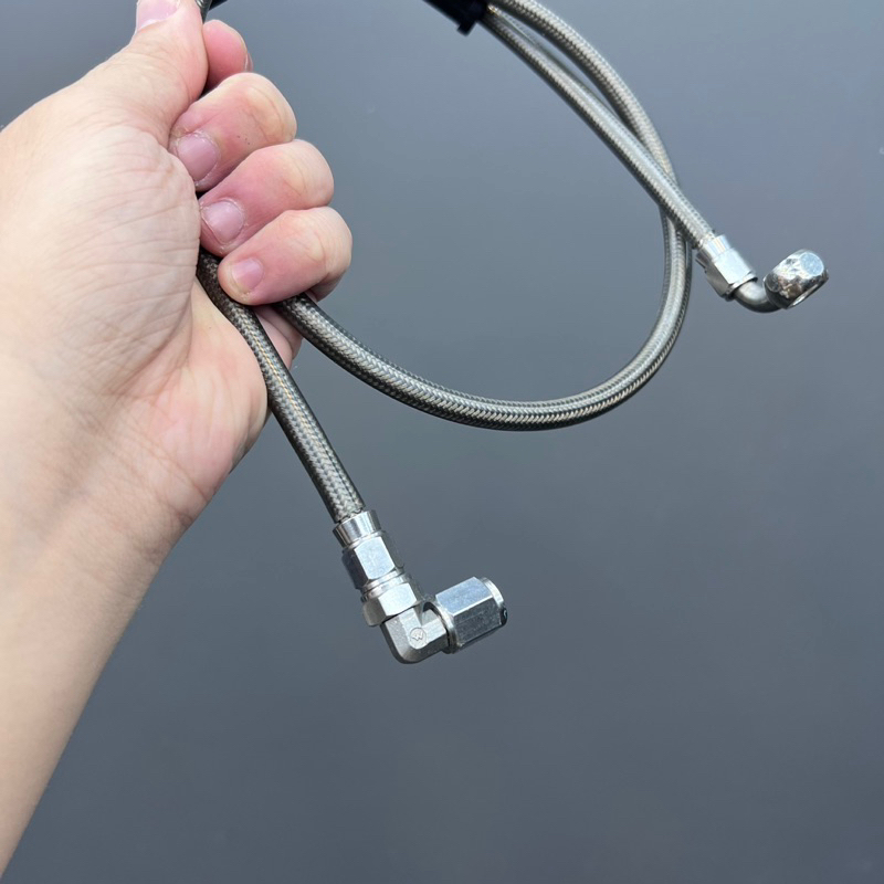สายถักเบรคWaveหัวเลสแท้ รับประกันรั่วซึม2ปี สายถักหัวเลส สายถักของแท้ ราคา ถูกที่สุด ดีลบีเคเค แกลเลอรีภาพที่ 2