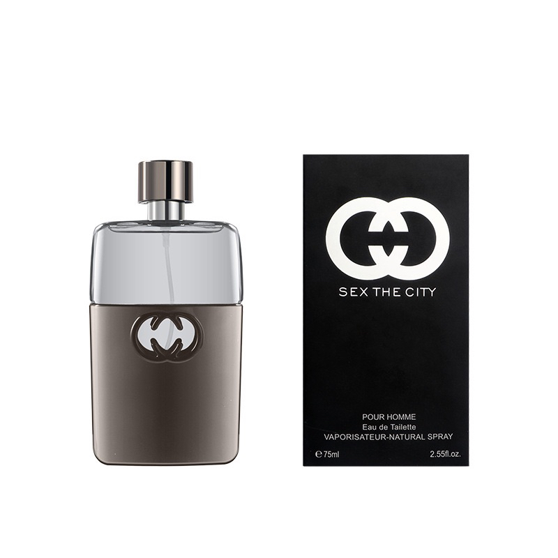 น้ำหอม sex the city 75ml น้ำหอมผู้ชาย กลิ่นหอมสดชื่น สปอร์ต เย้ายวนใจและดึงดูดเพศตรงข้ามสยบกลิ่นเหงื่อได้ดี