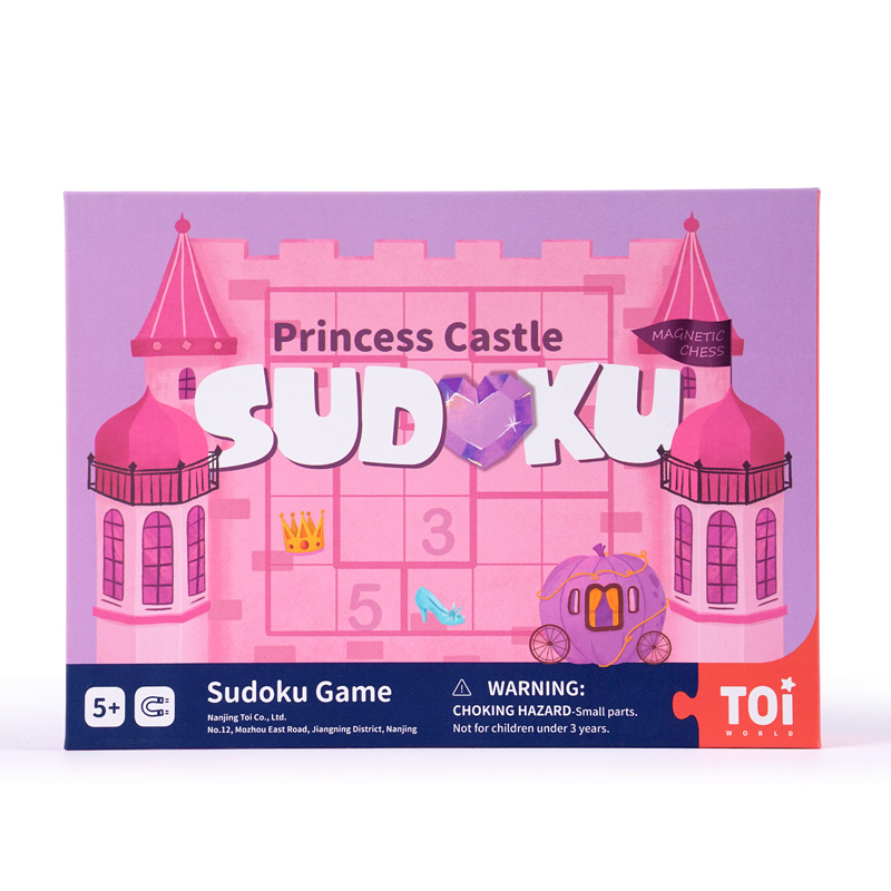 TOi เกม Sudoku Game - Princess' Castle Sudoku เหมาะสำหรับน้อง 5 ขวบขึ้นไป
