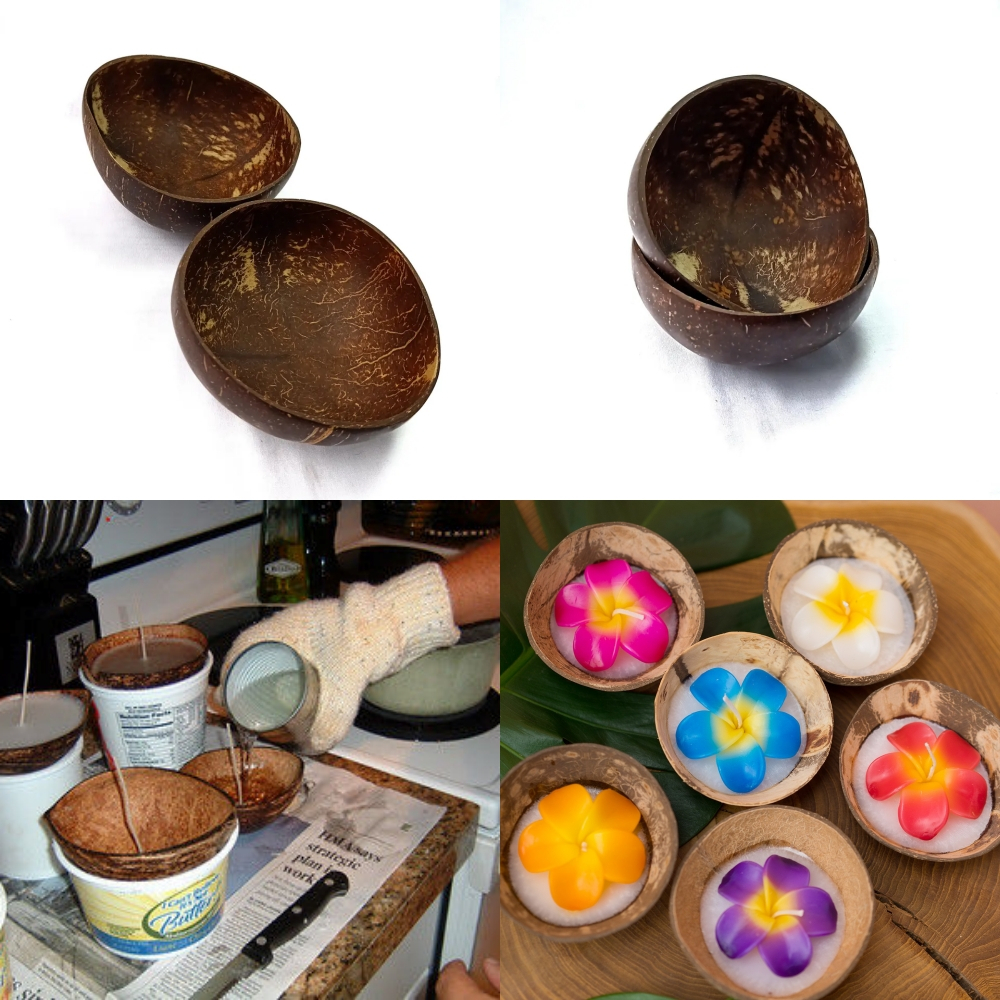 กะลามะพร้าวเปล่า กระทงกะลากะลารำ ทรงเตี้ย 4.00-4.5นิ้ว ขัดเคลือบอย่างดี กะลาลอยกระทง รำกะลา 1 ชิ้น - รูปที่ 6