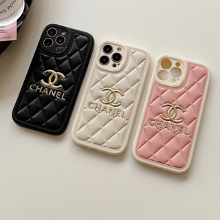 🚗สินค้ามาใหม🚗เคส 14 Pro Max 13 12 11 เคสไอโฟน iPhone11 ความหรูหราขนาดใหญ่ ชาแนล CHANEL พกง่ายๆ การป้องกันการตก Soft Case