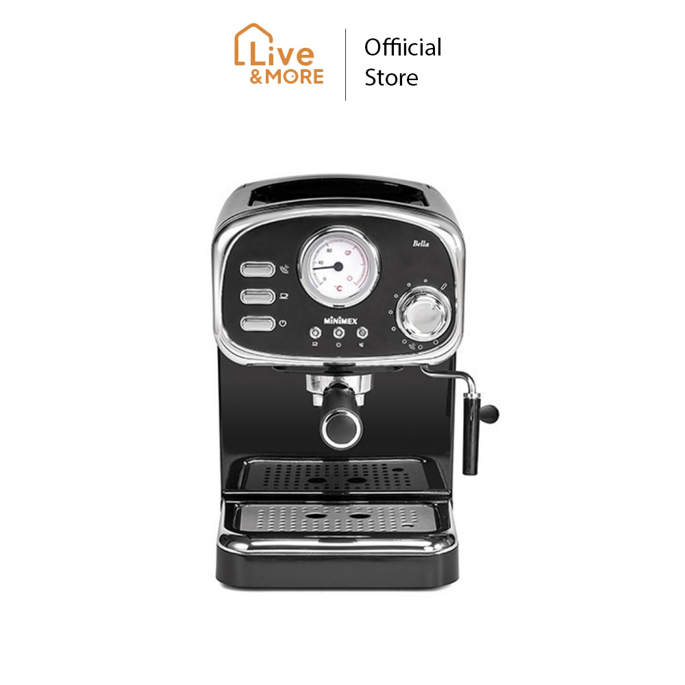 Minimex มินิเมกซ์ เครื่องชงกาแฟ Bella รุ่น MBL1-BL (สีดำ)