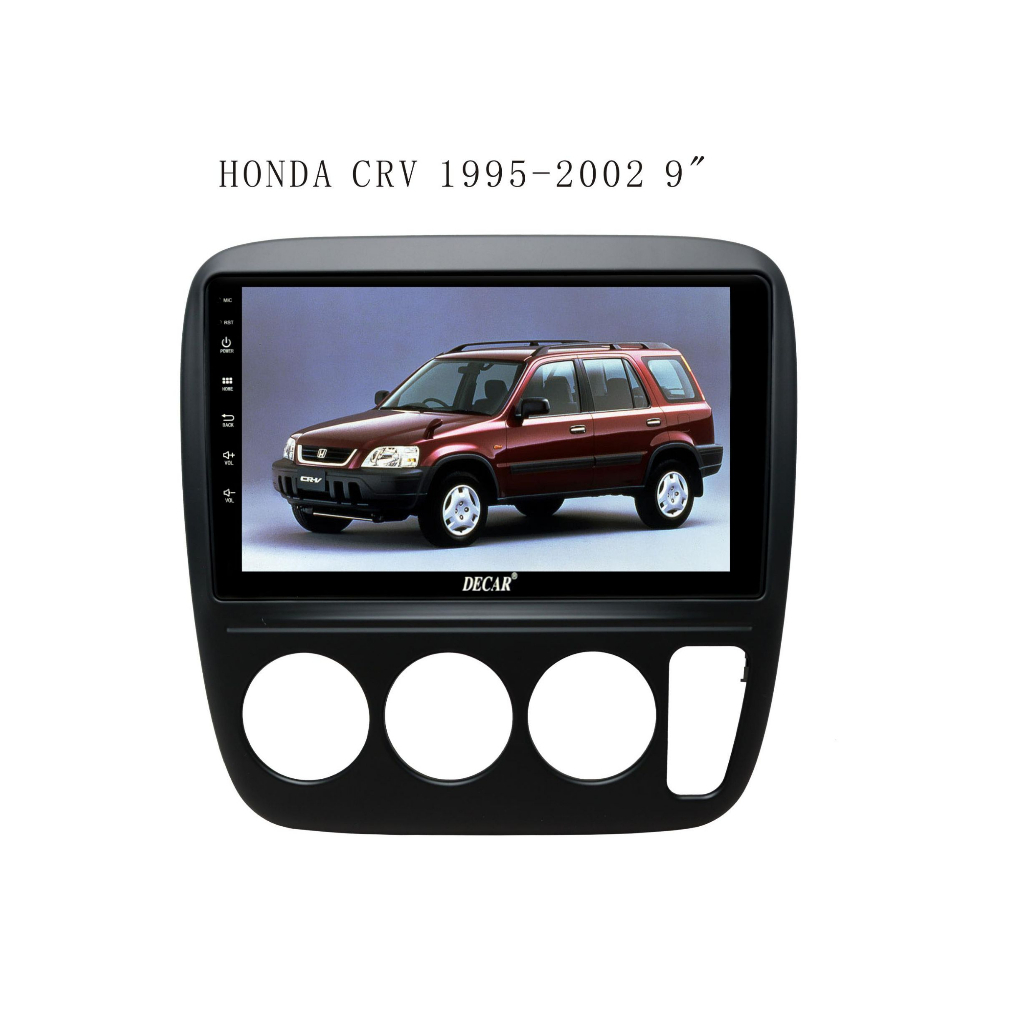 จอตรงรุ่น Honda CRV G1 จอตรงรุ่นรถยนต์โตโยต้าฟอร์จูนเนอร์ จอแอนดรอยด์ Decar