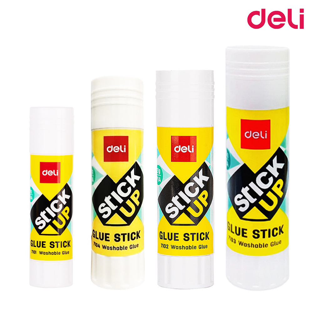 กาวแท่ง กาวหลอด สีขาว Deli Glue Stick (1 แท่ง) [S24]