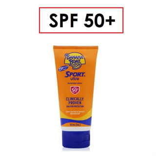 Banana Boat Sport Sunscreen Lotion SPF50+ PA+++ 90ml กันแดด บานาน่าโบ๊ท  สปอร์ต ซันสกรีน โลชั่น