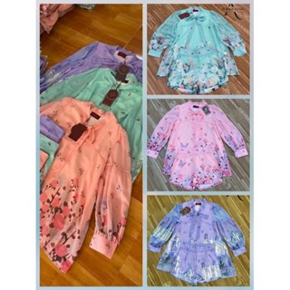งานตามหา ชุดเชทกางเกงขาสั้น เสื้อแขนยาว พิมพ์ลายสวยมาก Arabella