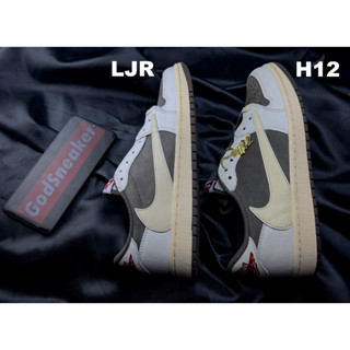 เปรียบเทียบงานระหว่างโรงงาน H12 และโรงงาน LJR (AJ1 Travis Scott Reverse Mocha)