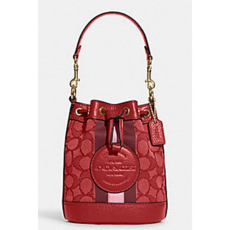 COACH MINI DEMPSEY BUCKET BAG CODE: C8333 แท้100%