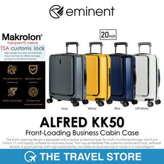 EMINENT ALFRED KK50 Front-Open Expandable Zipper Business Case กระเป๋าเดินทาง กระเป๋าเดินทางล้อลาก