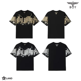 BOY LONDON บอย ลอนดอน T-SHIRT เสื้อยืด คอกลม ของแท้ 100% (BOY22TS1029N)