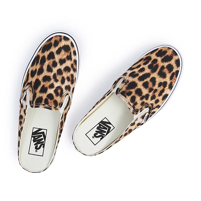 VANS CLASSIC SLIP-ON MULE - LEOPARD รองเท้า ผ้าใบ VANS ชาย หญิง