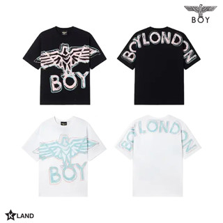 BOY LONDON บอย ลอนดอน T-SHIRT เสื้อยืด คอกลม ของแท้ 100% (BOY22TS1009N)