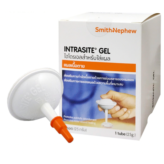 Intrasite Gel เจลทาแผลกดทับ เจลเรียกเนื้อ อินทราไซท์ เจล 25 กรัม