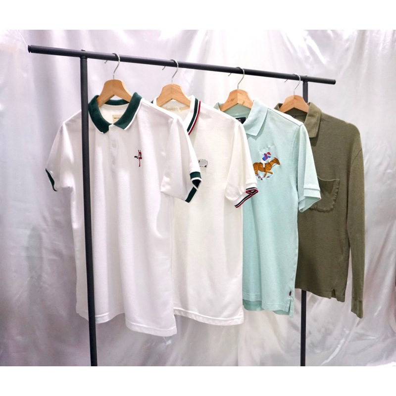 เลือกได้✅เสื้อโปโล แขนสั้น แขนยาวมีแบรนด์ BHPC