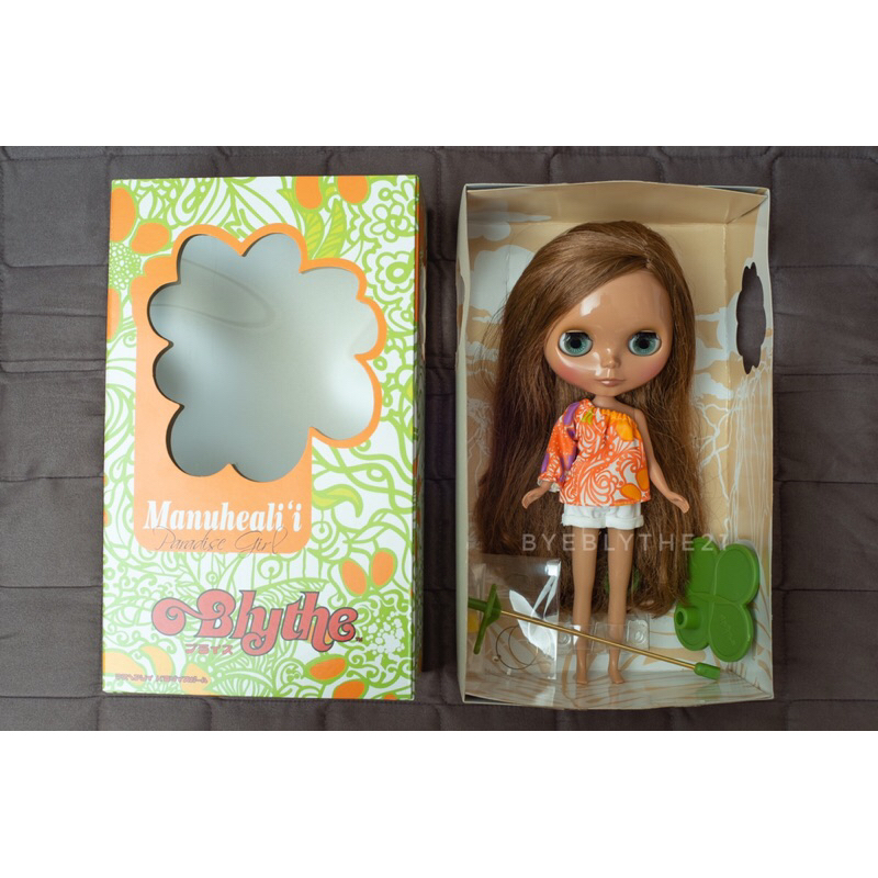 ตุ๊กตาบลายธ์ออริจินัล ของแท้ Neo Blythe Doll Manuheali'i Paradise Girl Hawaii ฮาวาย