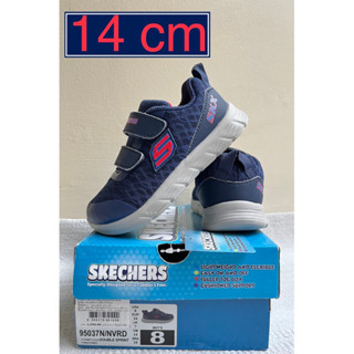 Skechers Comfy Flex-Double Sprint ผ้าใบเด็ก แท้💯🌈มือสอง