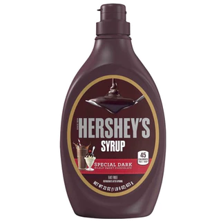 Hershey's Syrup เฮอร์ชีส์ ไซรัป Chocolate Strawberry Caramel Hershey Special Dark คาราเมลไซรัป 623 g.
