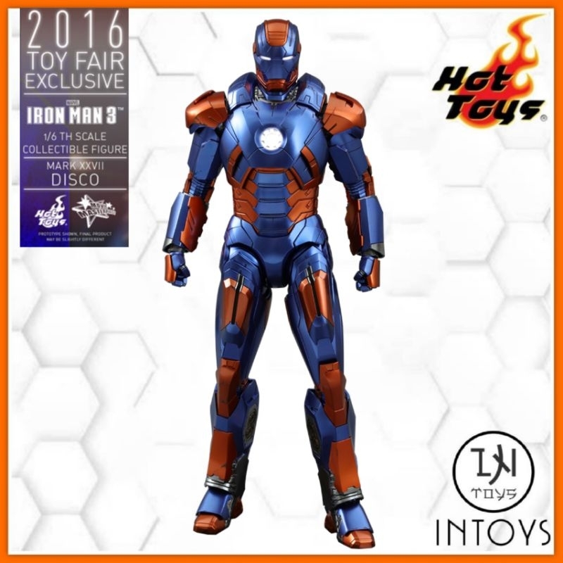 HOT TOYS - IRON MAN MARK XXVII / MARK 27 [ DISCO ] : IRON MAN 3 -​ 2016 TOY FAIR EXCLUSIVE