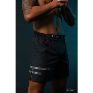 กางเกงสำหรับออกกำลังกายรุ่น AB17 Board Shorts - Blackfeet